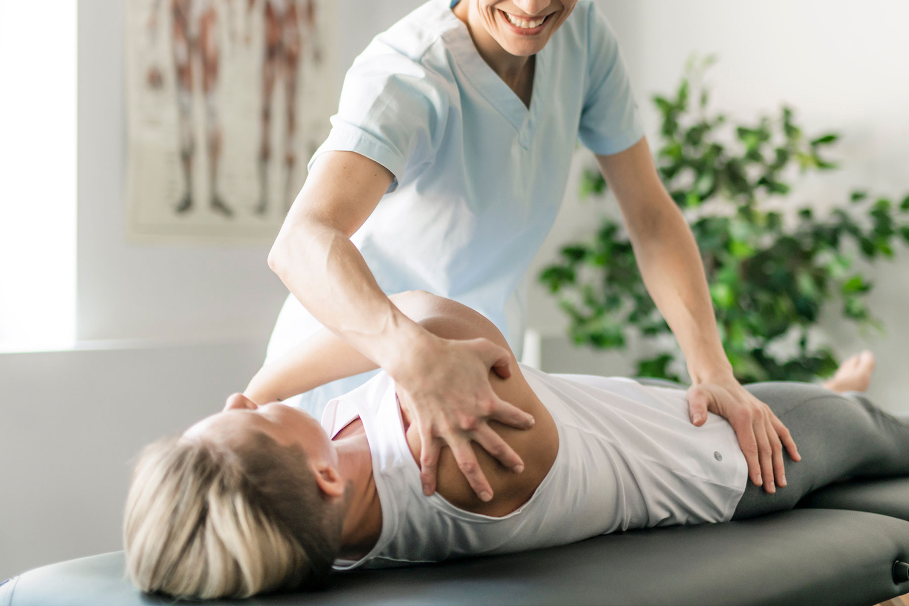 Rehabilitación oncológica en Castellón+ paciente